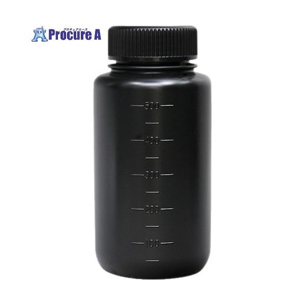 ●容量(ml)：500●目盛間隔(ml)：50●直径(mm)：80●高さ(mm)：155●口径(mm)：42.5●中栓：無●色：黒●フタ色：黒●容量(L)：0.5