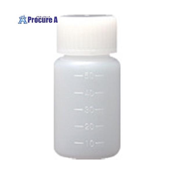 ●容量(ml)：50●目盛間隔(ml)：10●直径(mm)：39●高さ(mm)：79●口径(mm)：21.5●中栓：無●色：白●フタ色：白●容量(L)：0.05