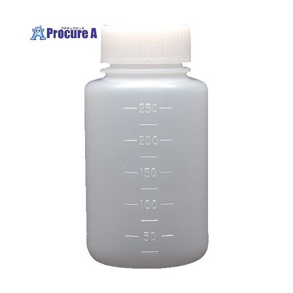 ●容量(ml)：250●目盛間隔(ml)：25●直径(mm)：63●高さ(mm)：132●口径(mm)：31.5●中栓：無●色：白●フタ色：白●容量(L)：0.25