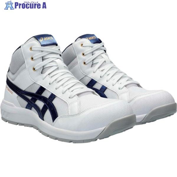 ASICS ウィンジョブ CP218 ホワイト/ピーコート 25.0cm ▽623-1529 