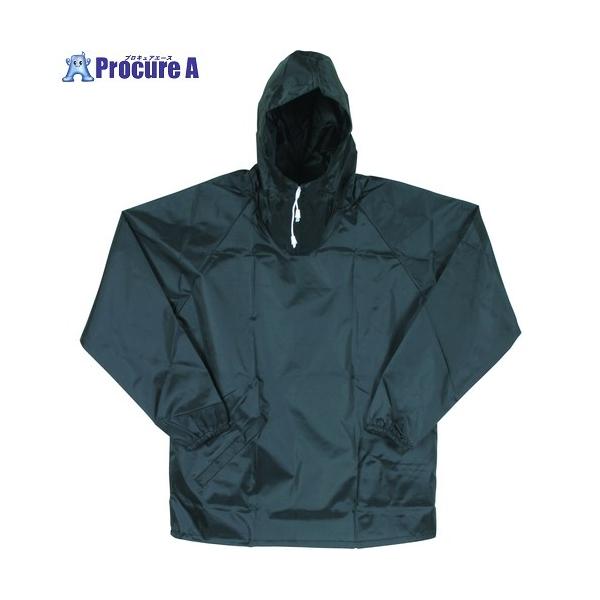 福徳 やっぱこれヤッケ ポリエステル上下 ブラック L ▽644-8926 #9602