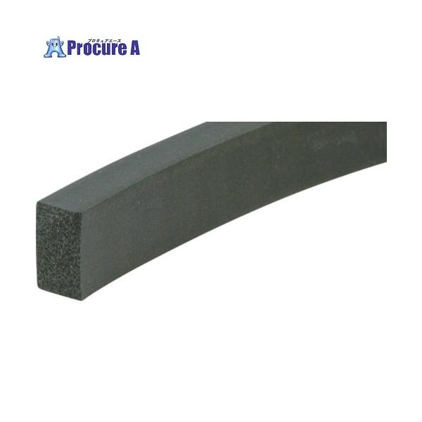 コクゴ フッ素ゴムスポンジ角紐 15mm×20mm×7m 07-044-14-07 ｼﾘｺﾝｺﾞﾑ角紐 15mm角 ｶｯﾄ品 | コクゴeネット 
