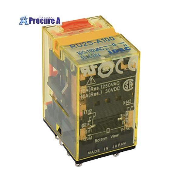 IDEC（アイデック） ユニバーサルリレー AC100V □▽675-3180 RU2S