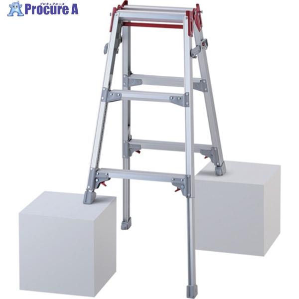 ●最大使用質量(kg)：100●天板高さ(m)：0.72〜1.03●はしご全長(m)：1.52〜2.16●天板寸法(mm)：278×162●踏ざん間隔(mm)：298●踏ざん踏面幅(mm)：60●Aマーク：認定●収納時寸法(mm)幅：440...