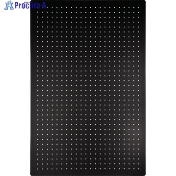●幅(mm)：600●高さ(mm)：900●厚さ(mm)：1●色：ブラック●品名：スチールパンチングボード　ブラック●縦(mm)：900●横(mm)：600●板厚(mm)：1●ねじ穴径(mm)：5●ねじ穴ピッチ(mm)：25●耐荷重(kg)...