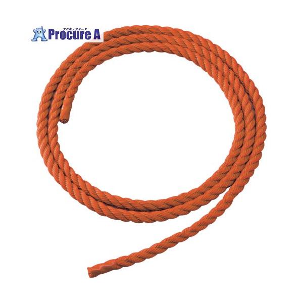 TRUSCO 2連はしご81用交換パーツ ロープ 8m オレンジ色  ▼694-6409 TDLAR-81  1本