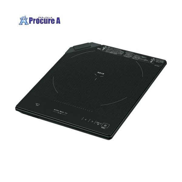IHクッキングヒーター ZOJIRUSHI 卓上IHクッキングヒーター ブラック □▽696-4668 EZ-KG26