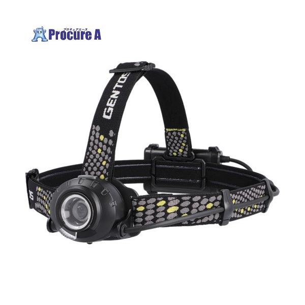 ■GENTOS LEDハイブリッド式ヘッドライト ヘッドウォーズ HLP-2502〔品番:HLP2502〕【6968156:0】[店頭受取不可] GENTOS（ジェントス） GENTOS LEDハイブリッド式ヘッドライト ヘッド