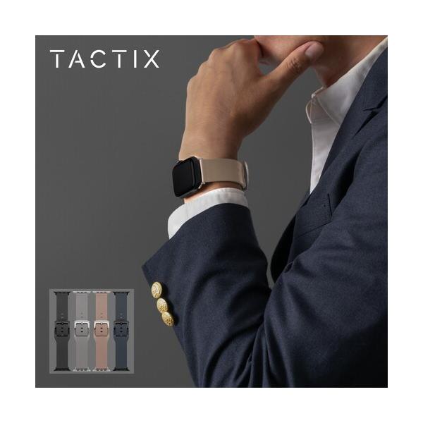 Owltech Apple Watch(40/41/42mm)�p�W�F�j���C�����U�[���[�v �wTACTIX(�^�N�g�i�C��)�x�V���[�Y  ����697-9567 OWL-AWBSTAC01-BK  1�� ���i�摜1