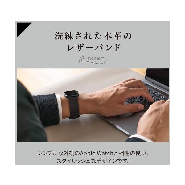 Owltech Apple Watch(40/41/42mm)�p�W�F�j���C�����U�[���[�v �wTACTIX(�^�N�g�i�C��)�x�V���[�Y  ����697-9567 OWL-AWBSTAC01-BK  1�� ���i�摜2