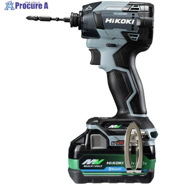 他サイト： HiKOKI コードレスインパクトドライバ WH36DD 形 【限定色】アイスグレー  ▼698-3569 WH36DD(2XHSZ)(IG)  1台の商品画像