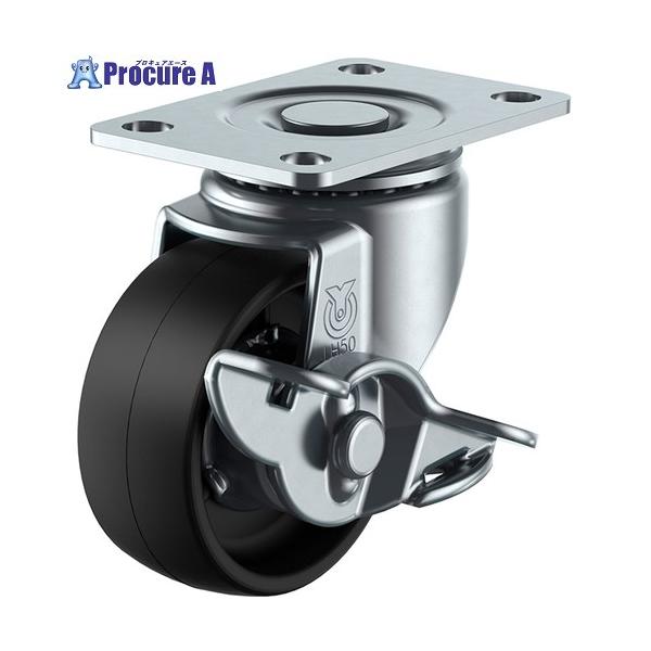 【送料都度見積】●許容荷重(daN)：80●許容荷重(kgf)：81.6●車輪径D(mm)：50●車輪幅(mm)：21●取付高H(mm)：65●取付座A(mm)：60●取付座B(mm)：42●取付ピッチX(mm)：47〜46.5●取付ピッチ...