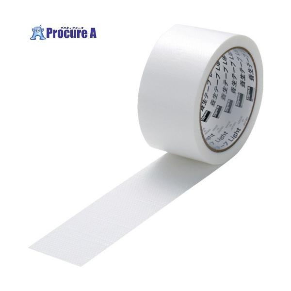 ●色：ホワイト●幅(mm)：50●長さ(m)：25●厚さ(mm)：0.11●テープカット条件：手で切断可能●粘着力(N/10mm)：2.8●引張強度(N/10mm)：35.2