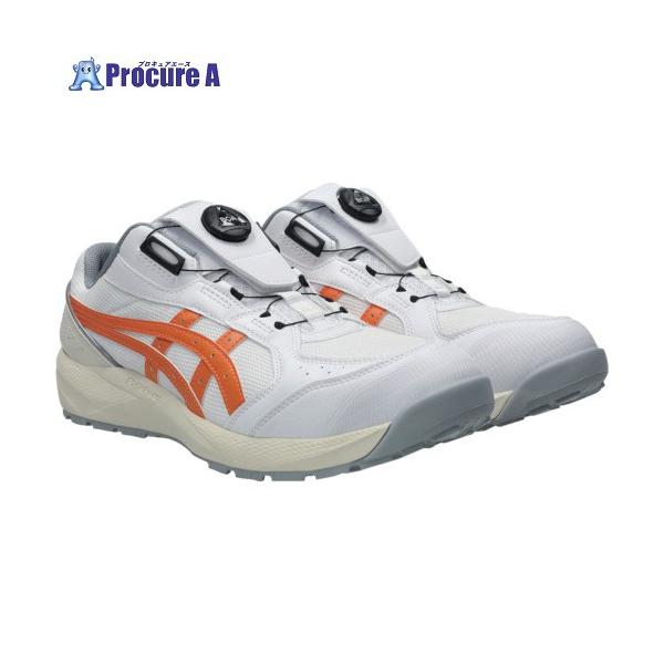 ASICS 【2026年3月発売】 WINJOB CP229 BOA ホワイト×サンピーチ 25.0  ▼711-0828 1273A123.100-25.0  1足