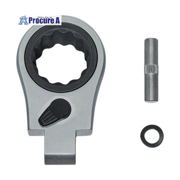 予約注文 KTC 超ロングラチェットめがねレンチ 首振りタイプ 17mm リペアキット  ■▼715-0742 MR15LA-17F-K  1丁 メーカー欠品中：次回5月中旬以降（26/4/27）