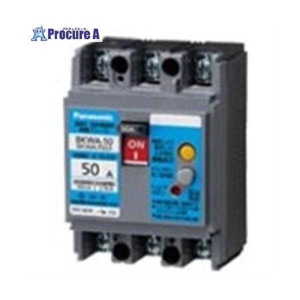 Panasonic 漏電ブレーカ BKWA―50型 2P2E50A □▽715-6773 BKWA2504 1台