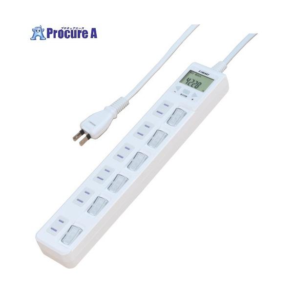 ●コンセント数：6個口●ケーブル長(m)：2●色：ホワイト●定格電圧(V)：AC100