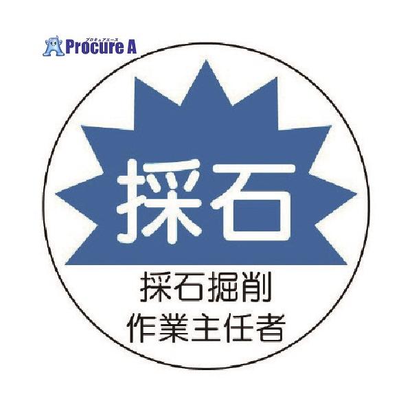 【送料都度見積】●表示内容：採石掘削作業主任者●縦(mm)：35●横(mm)：35●摘要：粘着シール・2枚1シート●寸法(mm)：35φ●内容：採石掘削作業主任者