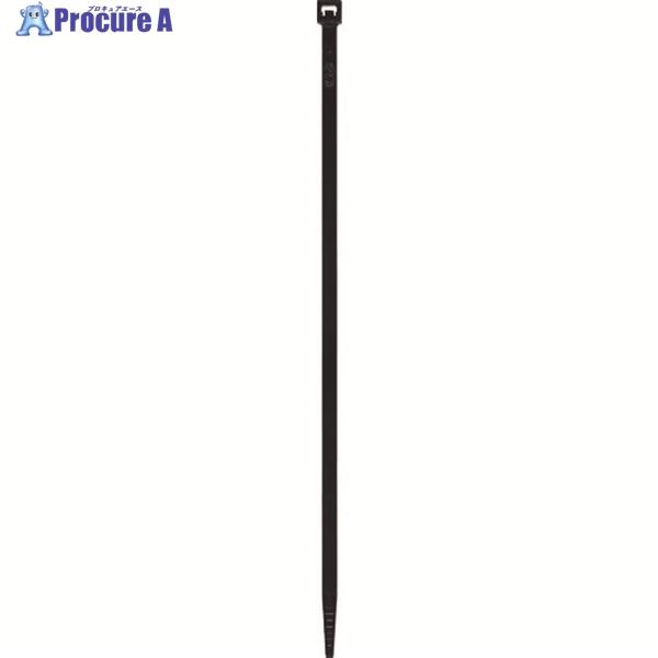 SapiSelco 【売切廃番】「セルフィット」 ケーブルタイ黒 2.5mm×100mm  ▼767-1083 SEL.3.202  1袋