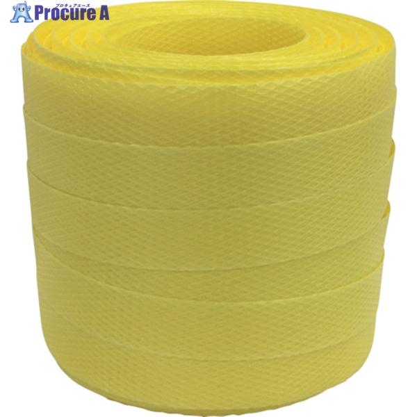 ●色：黄●幅(mm)：15.5●長さ(m)：50●厚さ(mm)：0.5●引張強度(kg)：100●機械用/手締用：手締用