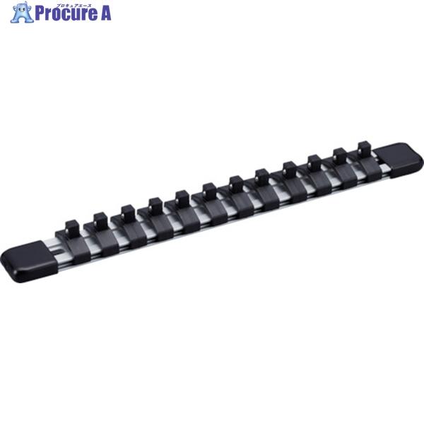 他サイト： TONE ソケットホルダー(アルミタイプ) 差込角6.35mm 差込数12  ▼821-9004 SH1212  1個 ●YA513の商品画像