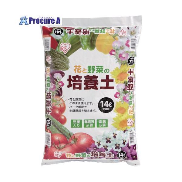 他サイト： IRIS 502787 花・野菜の培養土 14L (1袋入)  ■▼827-4810 HYB-14  1袋の商品画像
