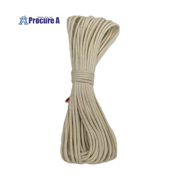 ●色：白●線径(mm)：3●長さ(m)：10●包装形態：袋入●ロープの打ち方：金剛打●全長(m)：10