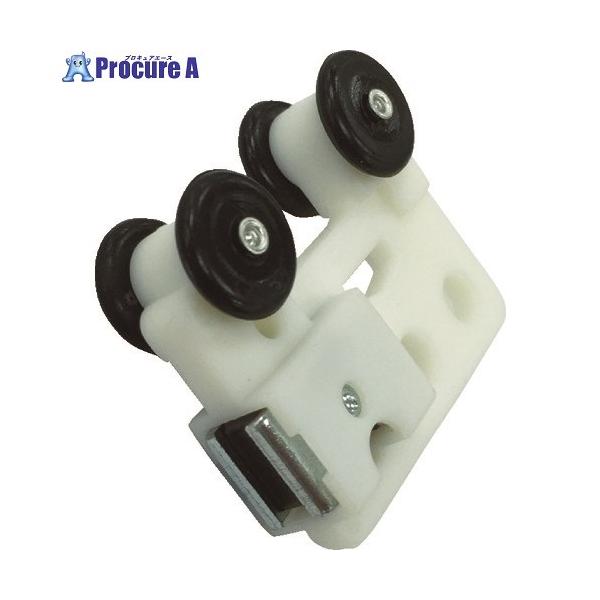 ●品名：静音片MGランナー 共通●適合レール：ニューデラック・ニューリブ●寸法(mm)：13×14×30●レール下端からカン下寸法(mm)：15●長さ(mm)：37●高さ(mm)：31●幅(mm)：14●製造国：日本●材質：ポリエチレン