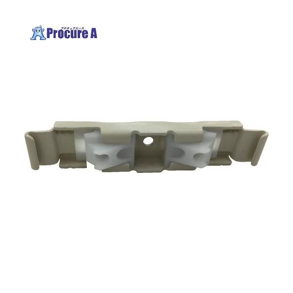 ●品名：天井付けダブル Wホワイト●適合レール：ニューデラック●寸法(mm)：18×9×85●長さ(mm)：13●高さ(mm)：26●幅(mm)：25●製造国：日本●材質：スチール