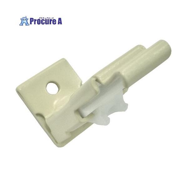 ●品名：シングルブラケット Wホワイト●適合レール：ニューデラック●寸法(mm)：19×22×48●長さ(mm)：48●高さ(mm)：22●幅(mm)：19●製造国：インドネシア●材質：スチール