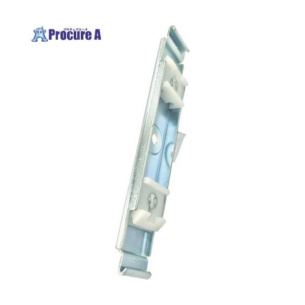 ●品名：EX天井付けダブル 共通●適合レール：ニューデラック●寸法(mm)：23×7×100●長さ(mm)：100●高さ(mm)：7●幅(mm)：23●製造国：日本●材質：スチール