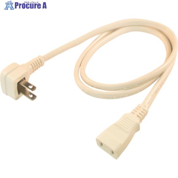 ●電線仕様長さ(m)：1●電線仕様太さ(［［ＭＭ２］］)：2.0●電線仕様芯数(C)：2●コンセント仕様定格：125V・15A●コンセント仕様形状：［［二相２］］●コンセント仕様個数：1●電線種：VCTFK●色：白●電線部：VCTFK2.0...