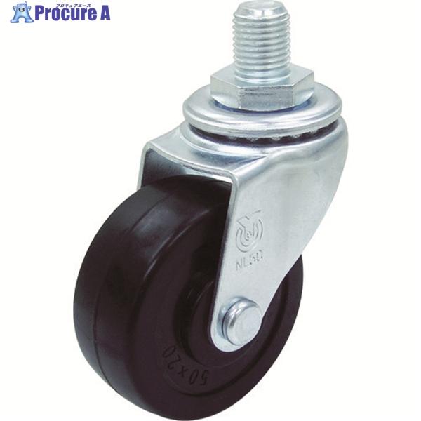 ●許容荷重(daN)：30●許容荷重(kgf)：30.6●車輪径D(mm)：50●車輪幅(mm)：20●取付高H(mm)：68●軸長L(mm)：14●ねじT：M8●ねじピッチ(mm)：1.25●タイプ：自在式