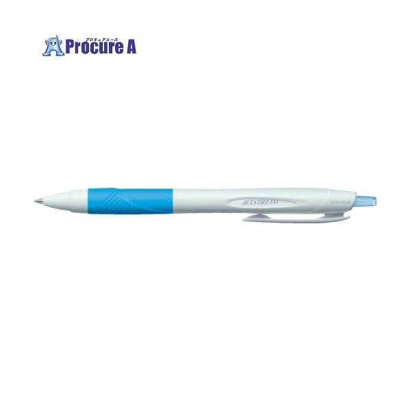 三菱鉛筆 uni ジェットストリームボールペン 名入専用商品 白水色