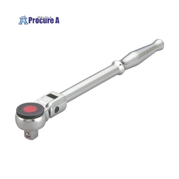 最新作 KTC 9.5sq.ロングスイベルラチェットハンドル 421-0331 BRSW3L