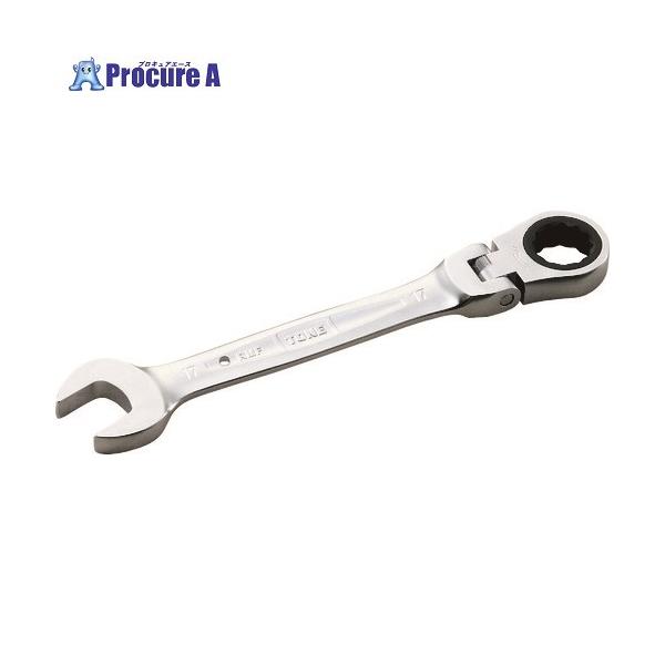 他サイト： TONE コンビネーションラチェットレンチ 首振ラチェットめがねレンチ 対辺寸法24mm 全長296mm  ■▼864-2812 RMF-24HP  1個 ●YA513の商品画像