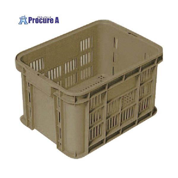 【送料都度見積】●容量(L)：21●色：ブラウン●外形寸法(mm)間口：426●外形寸法(mm)奥行：307●外形寸法(mm)高さ：241●有効内寸(mm)間口：368●有効内寸(mm)奥行：268●有効内寸(mm)高さ：207●出荷単位(...