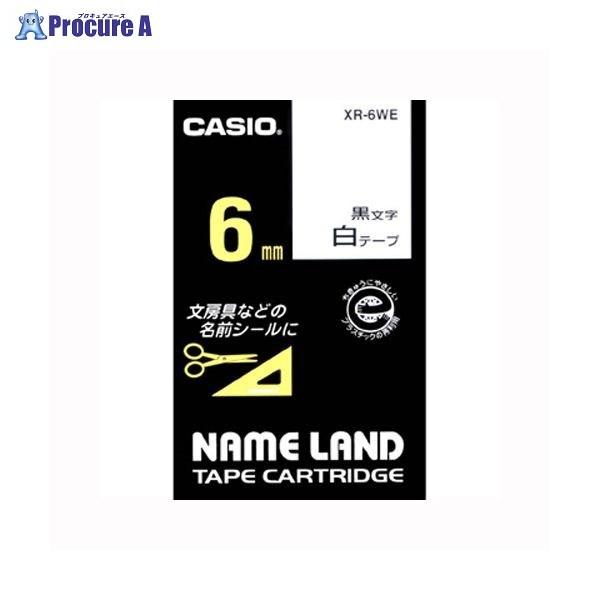 CASIO �l�[�������h�e�[�v 6mm ��/������ XR-6WE ��12854 �J�V�I�v�Z�@(��) ��a559