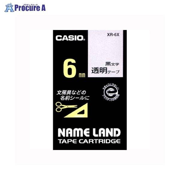 CASIO �l�[�������h�e�[�v 6mm����/������ XR-6X ��12858 �J�V�I�v�Z�@(��) ��a559