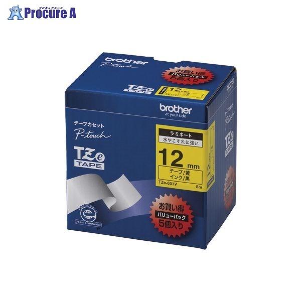 �u���U�[ �s�[�^�b�`�e�[�v12mm��/�� 5�� TZE-631V ��9845 �u���U�[�H��(��) ��a559