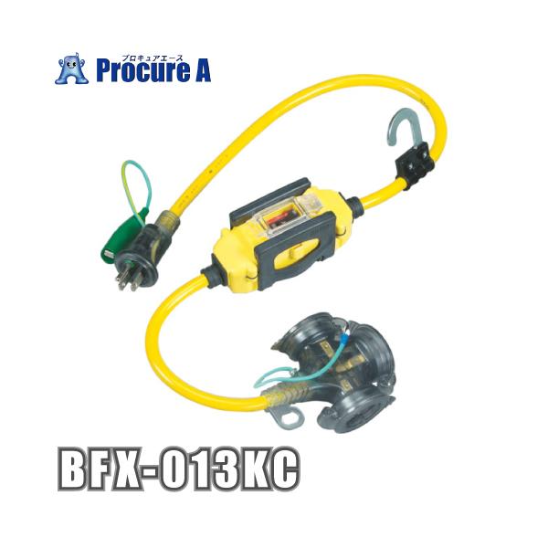 特長漏電・使いすぎをコンセントの手前で遮断できる漏電遮断器を簡単に設置できます。完全防雨構造なので、雨中でも安心して使えます。衝撃に強いゴム製プロテクターです。吊り下げて使える便利なフック付です。防雨型2P/2P接地付プラグのどちらでもすき...