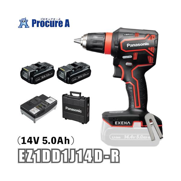 �p�i�\�j�b�N �G�O�[�i�h�����h���C�o�[ 14.4V 5.0Ah �[�d�� �o�b�e���[2�� �� EZ1DD1J14D-R