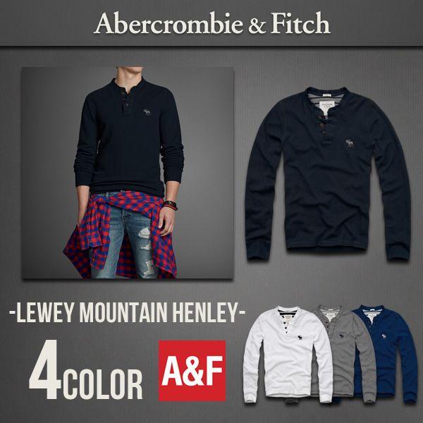 本物保証 アバクロ ロンt ヘンリーネック アバクロンビー フィッチ Lewey Mountain Henley メンズ Tシャツ 長袖 Abercrombie Fitch アメカジ 正規品 Buyee 日本代购平台 产品购物网站大全 Buyee一站式代购 Bot Online