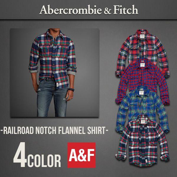 本物保証 アバクロ カジュアルシャツ フラネルシャツ チェックシャツ Railroad Notch Flannel Shirt メンズ 長袖 Abercrombie Fitch アメカジ 正規品 Abercrombie 14sh 7 Products Store 通販 Yahoo ショッピング