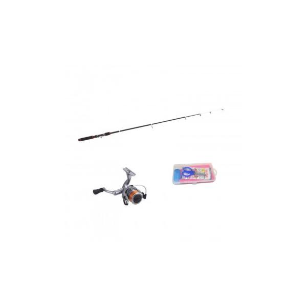 【送料無料】手軽にサビキ釣りを楽しめる入門セット!!竿・リール・仕掛けまで付いた初心者セット☆これ1つでアジやサバ・イワシなど、サビキ釣りが始められます。【あすつく対象外商品】【お取り寄せ商品、6〜9営業日前後で発送予定】