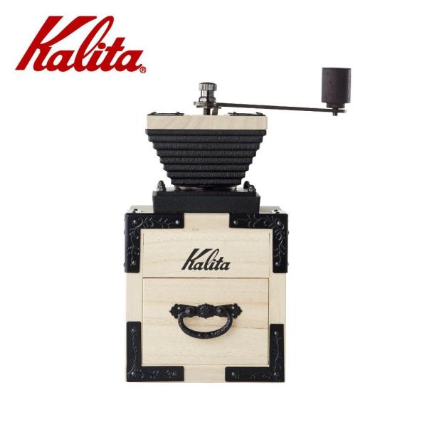 6320円 最大92%OFFクーポン 調理用品 Kalita カリタ 手挽きコーヒーミル ラウンドスリムミル ブラック 42119 オススメ 送料無料
