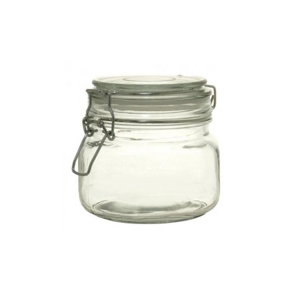 ガラス製の密閉ボトル中身が見える、ガラス製の保存容器です。【あすつく対象外商品】【お取り寄せ商品、4〜7営業日前後で発送予定】