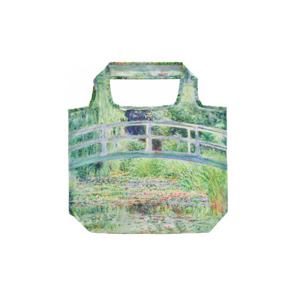 名画エコバッグ 〜Lサイズ〜 モネ「睡蓮の池と日本の橋」 AE-01110