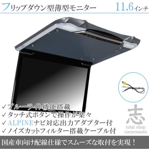 ALPINE EX009V カーナビ2016年とフリップダウンモニター ALPINE EX009V カーナビ2016年とフリップダウンモニター
