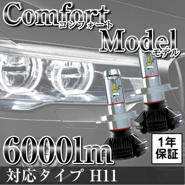 スバル XV H11 ロービーム H29.4〜 GT3・7 他対応 LEDヘッドライト フォグ 車検対応 6000ルーメン 12/24V車 対応 3000/65